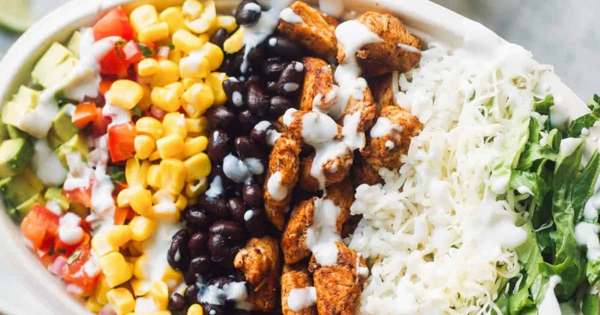Homemade Chipotle Chicken Burrito Bowls Beat Takeout