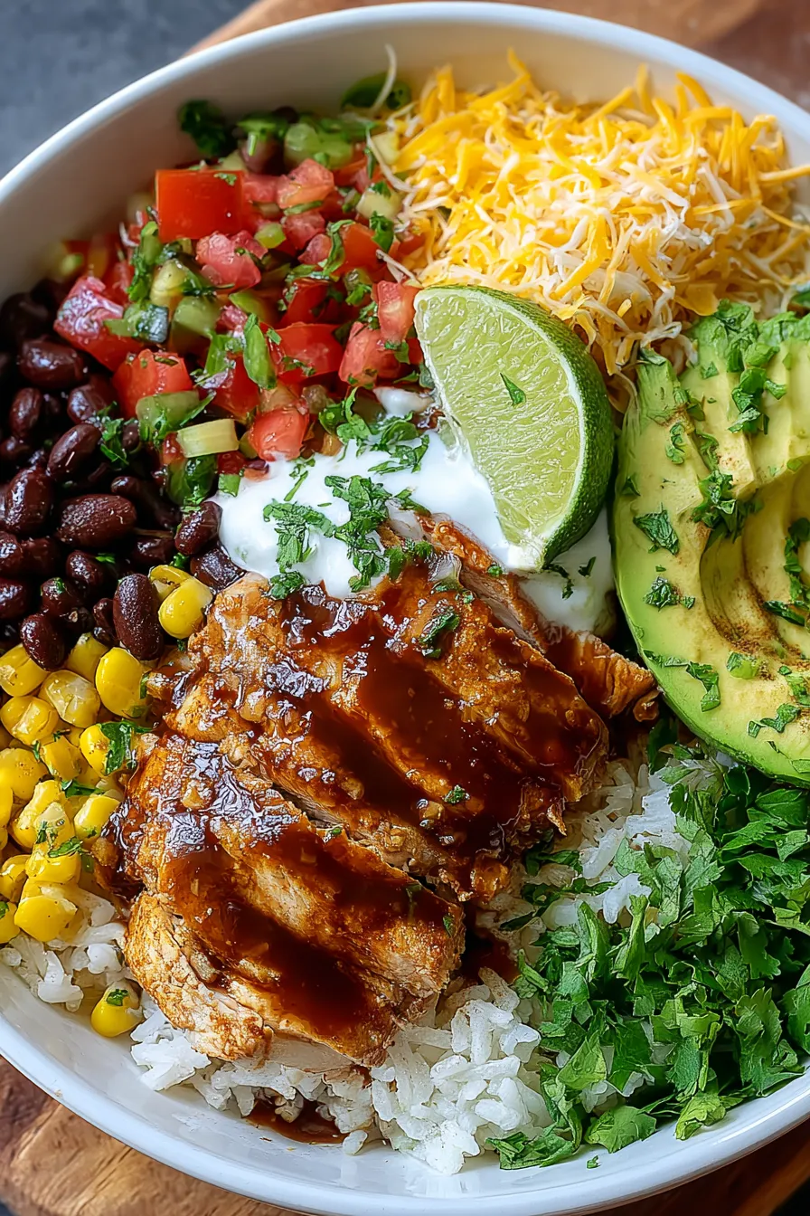 How to Make Flavorful Chipotle Chicken Burrito Bowls